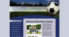 Desktop Screenshot of borosoccerschools.co.uk